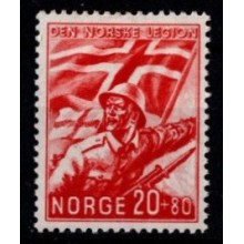 1941 Norge - AFA 230 - Den norske legion - Ustemplet.